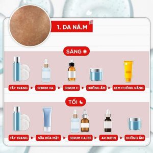 PHÁC ĐỒ SKINCARE TỪNG NỀN DA