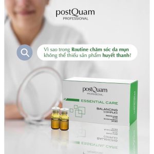 Tại sao chăm sóc da mụn không thể thiếu huyết thanh